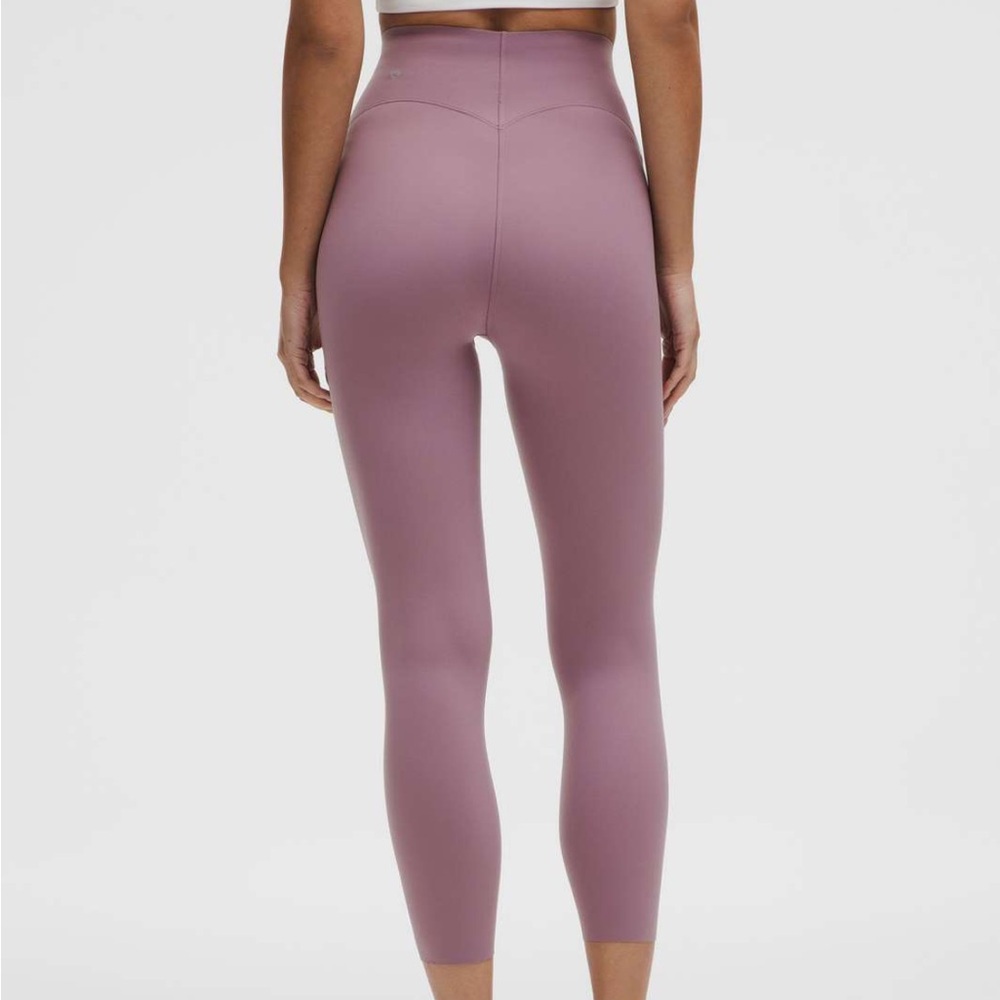 Lululemon Glow Up HR Crop 23" High-Waisted Dusky Lavender Leggings